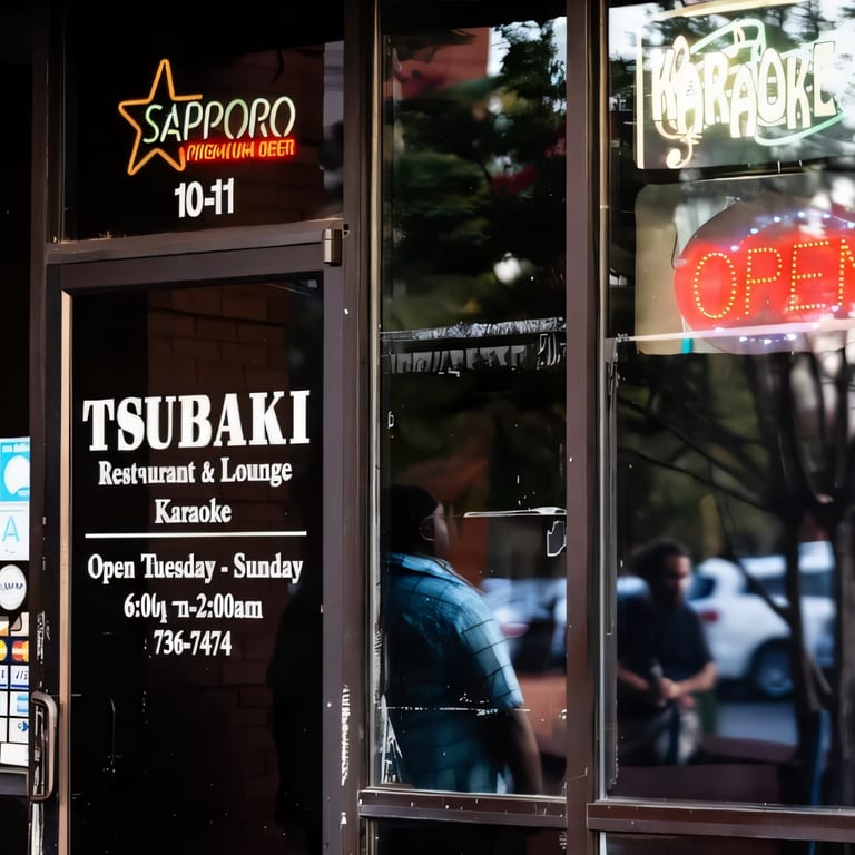Welcome to Tsubaki Restaurant Lounge & Karaoke